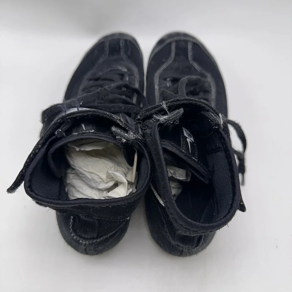 Nike Speed Sweep VII 366683-001 Mens Size 7.5 Black White Wrestling‎ Shoes